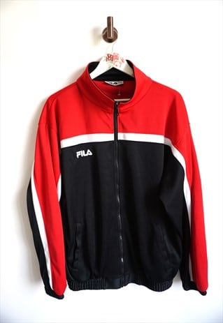 VINTAGE FILA SWEATSHIRT WINDBREAKER TRACKSUIT SPORT JACKET