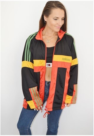 90S ADIDAS TREFOIL VINTAGE TRACK JACKET