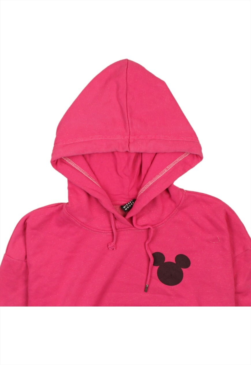 Pink mickey mouse hoodie hotsell