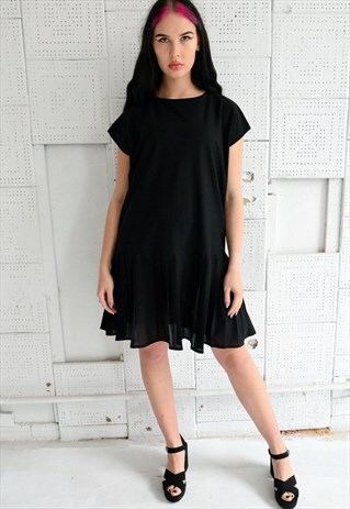 BLACK CLASSIC VINTAGE DRESS