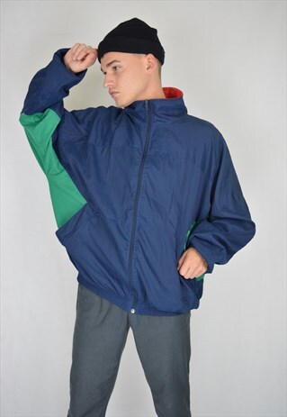 VINTAGE MULTICOLOUR WINDREAKER JACKET