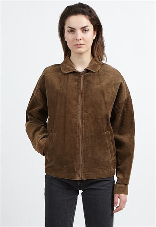 VINTAGE BROWN CORDUROY JACKET