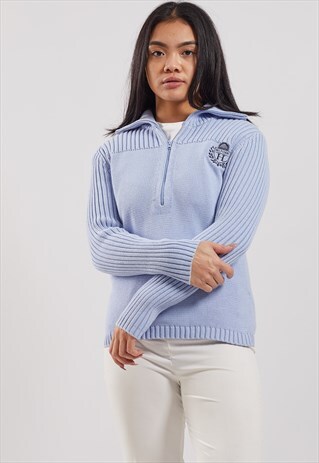 VINTAGE TOMMY HILFIGER 1/4 ZIP JUMPER