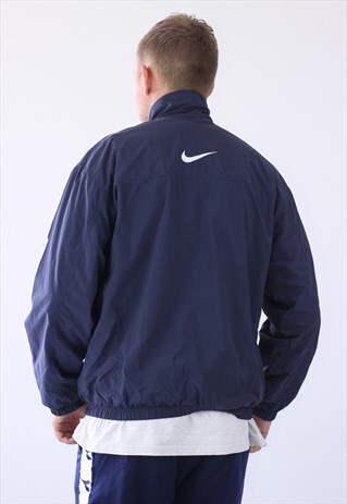 VINTAGE MENS NIKE LOGO TRACK SUIT JACKET