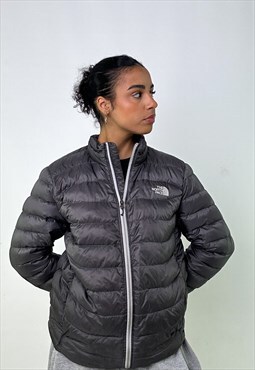 Dark Grey y2ks The North Face 700 Series Puffer Jacket Coat