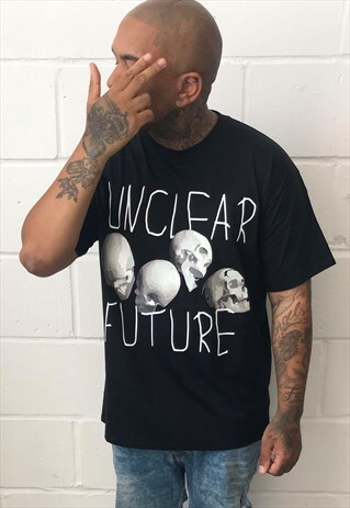 BLACK UNCLEAR FUTURE T-SHIRT