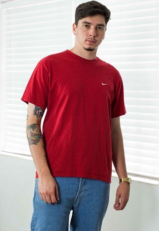 VINTAGE NIKE T-SHIRT LOGO 90S M 7.2