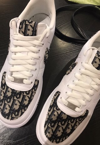 NIKE CUSTOMISED AIRFORCE 1 DIOR WOMENS