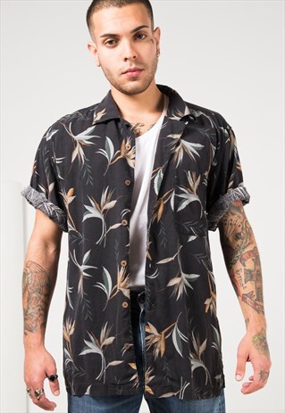 VINTAGE 80S HAWAIIAN SHIRT / S0760