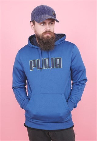 VINTAGE PUMA HOODIE /R1046