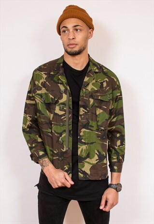 BRITISH ARMY LIGHTWEIGHT CAMOUFLAGE JACKET M