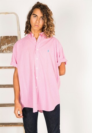 VINTAGE 80S POLO RALPH LAUREN SHIRT / S0202