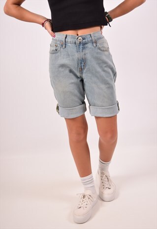 VINTAGE LEVI'S 514 DENIM SHORTS BLUE