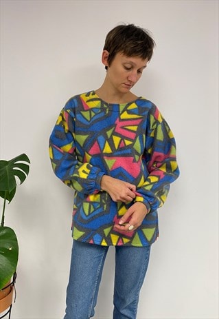 VINTAGE COLORFUL FLEECE