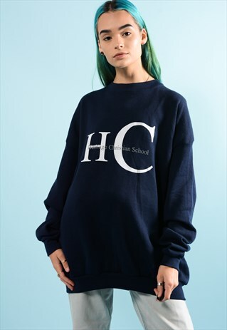 VINTAGE BLUE USA SWEATSHIRT