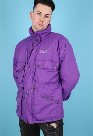 VINTAGE FILA PUFFER JACKET NJ159