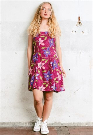 VINTAGE 90S FLORAL DRESS