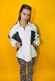 VINTAGE 90S HEAD TENNIS FESTIVAL RAVE EMBROIDERED COAT