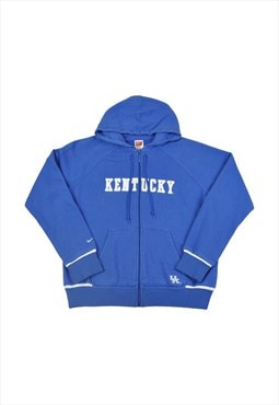 Vintage Nike University of Kentucky Hoodie Sweatshirt Blue L