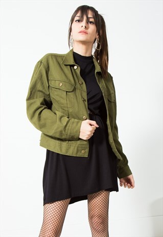 VINTAGE 80S CLASSIC LEE BASIC DENIM JACKET/ S1693