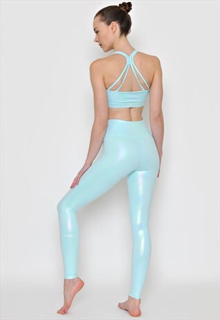 SAMADHI HIGH SHINE YOGA LEGGINGS WITH INSIDE POCKET
