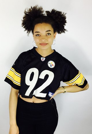 USA NFL FOOTBALL FESTIVAL BOHO HIPPY CROP TOP