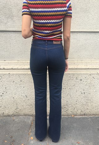 VINTAGE 1990'S MOSCHINO BELL BOTTOM JEANS