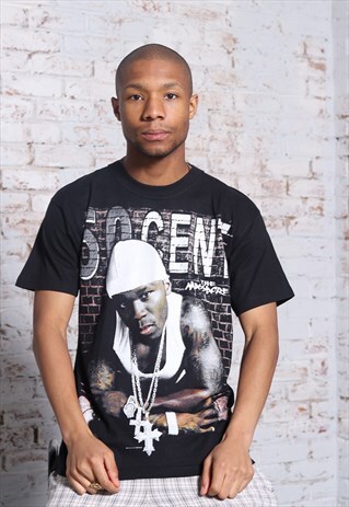 50 cent vintage t shirt