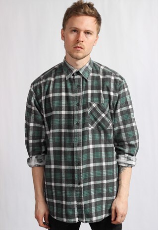 VINTAGE SKATER FLANNEL SHIRT