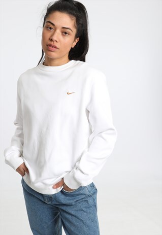 90S NIKE EMBROIDERED LOGO SWEATSHIRT
