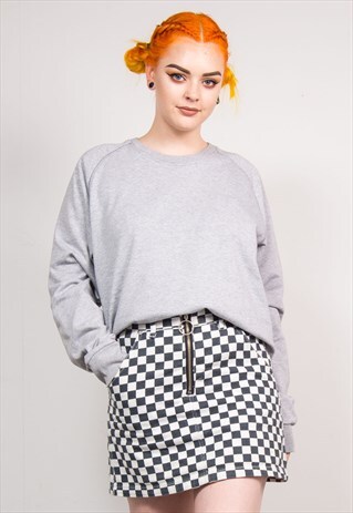 VINTAGE 90'S ADIDAS GREY SWEATSHIRT JUMPER