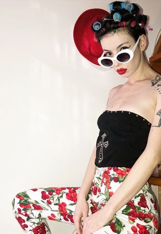 DENNY ROSE CROSS CORSET