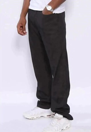 VINTAGE VERSACE LOGO TROUSERS BROWN