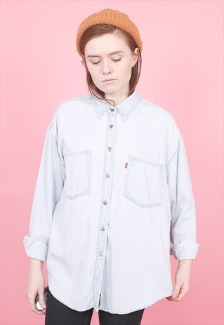 VINTAGE LEVI'S GRUNGE DENIM SHIRT /R12205