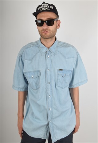 VINTAGE WRANGLER SHIRT SIZE XL (1007)