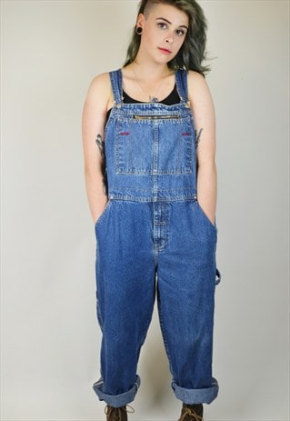 VINTAGE 90'S DENIM DUNGAREES
