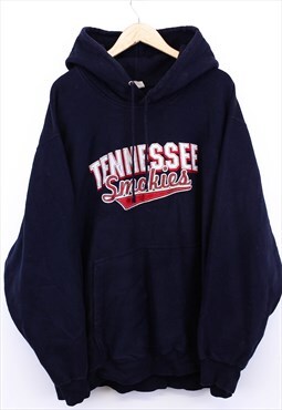 Vintage Tennessee Smokies Hoodie Navy With Spell Out Print 