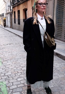 Yves Saint Laurent vintage oversize unisex wool coat L