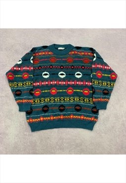 Vintage Knitted Jumper Women's L