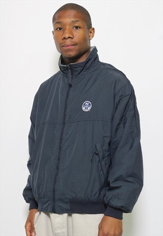 VINTAGE NORTH SAILS FLEECE LINED JACKET
