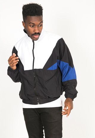 VINTAGE 80S USA PUMA SHELL SPORT JACKET / R158