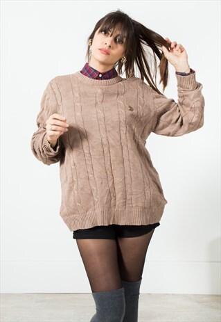 VINTAGE POLO RALPH LAUREN KNIT JUMPER / S641