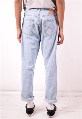 LEVI'S 517 MENS VINTAGE JEANS W36 L32 BLUE 90S