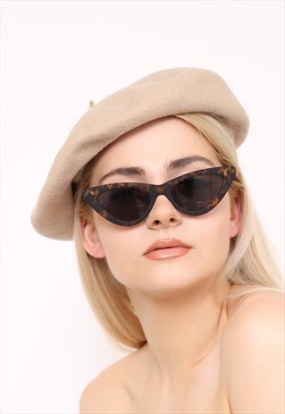 VINTAGE KANGOL BEIGE WOOL BERET