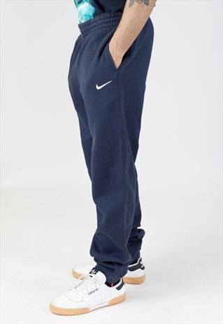 VINTAGE 90'S NIKE NAVY TRACKSUIT BOTTOMS