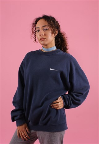 NAVY NIKE SWEATSHIRT