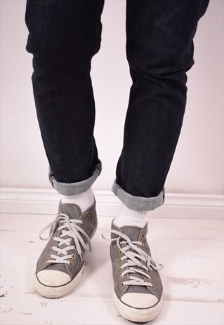 CONVERSE MENS VINTAGE TRAINERS SIZE 12 GREY 90S