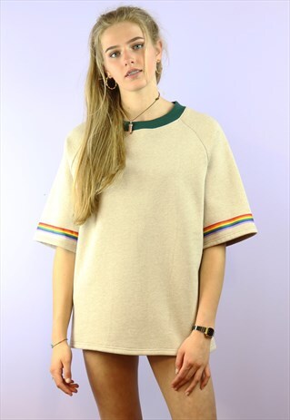 RAINBOW SHORT SLEEVE SWEAT