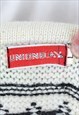UNIONBAY NORDIC JUMPER WOOL PULLOVER SWEATER NORWEGIAN TOP