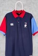 SIX NATIONS RUGBY SHIRT POLO CANTERBURY LARGE